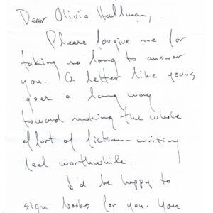 2002 Pulitzer Prize-Winning Novelist Michael Cunningham Autograph Letter Signed