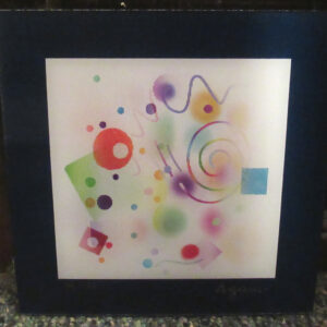 Israeli Artist Yaacov Agam Hologram Print Agamograph