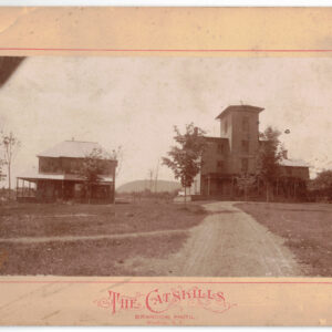 Late 19th c. Central View House, Catskills, Brandow Photograph