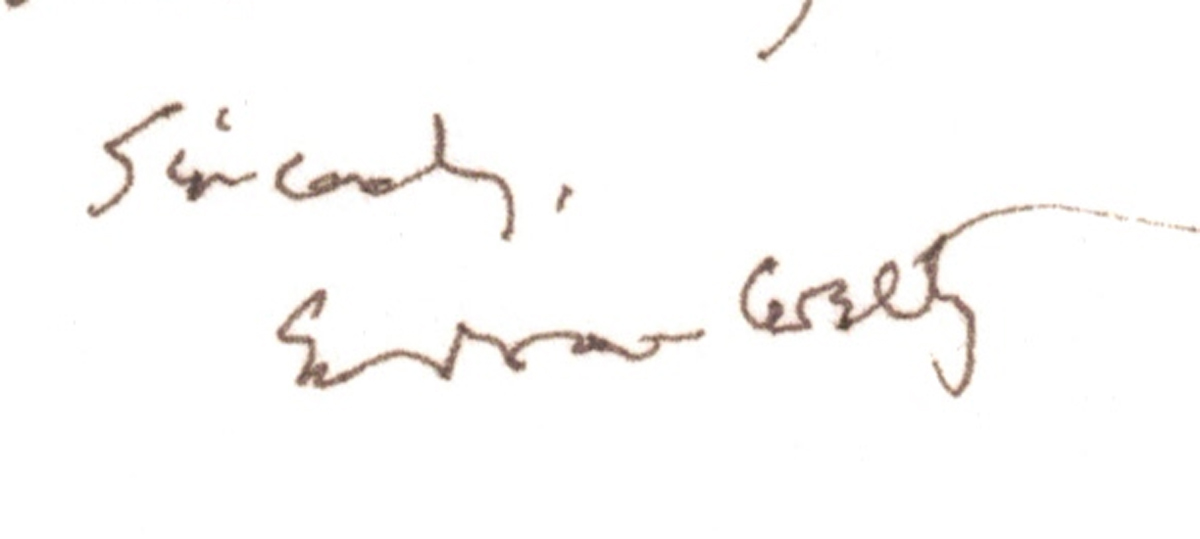1994 Acclaimed Writer Eudora Welty Agrees to Inscribe "Losing Battles" - Image 2
