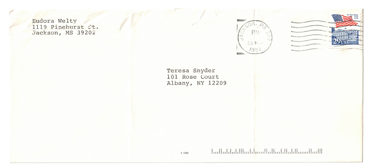 1994 Acclaimed Writer Eudora Welty Agrees to Inscribe "Losing Battles" - Image 3