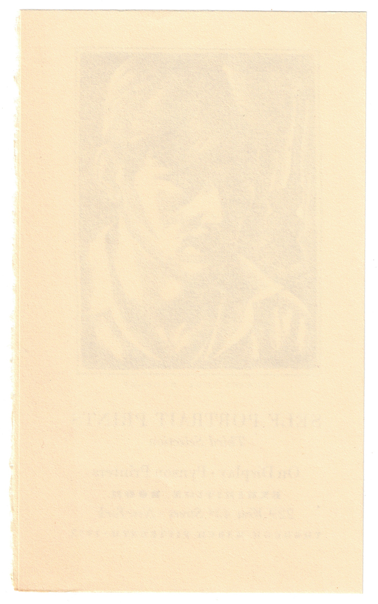 1932 Exhibition Flyer for Printmaker Howard Cook - Image 2