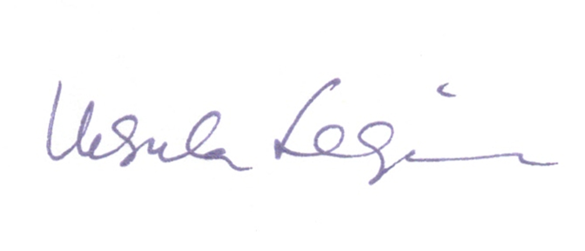 2001 Novelist Ursula Le Guin Writes: “Thanks for making my books your books” - Image 2