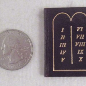 The Ten Commandments [Miniature Book]