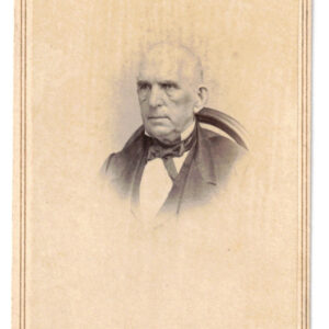 1860's American Politician and Industrialist Erastus Corning CDV Photograph