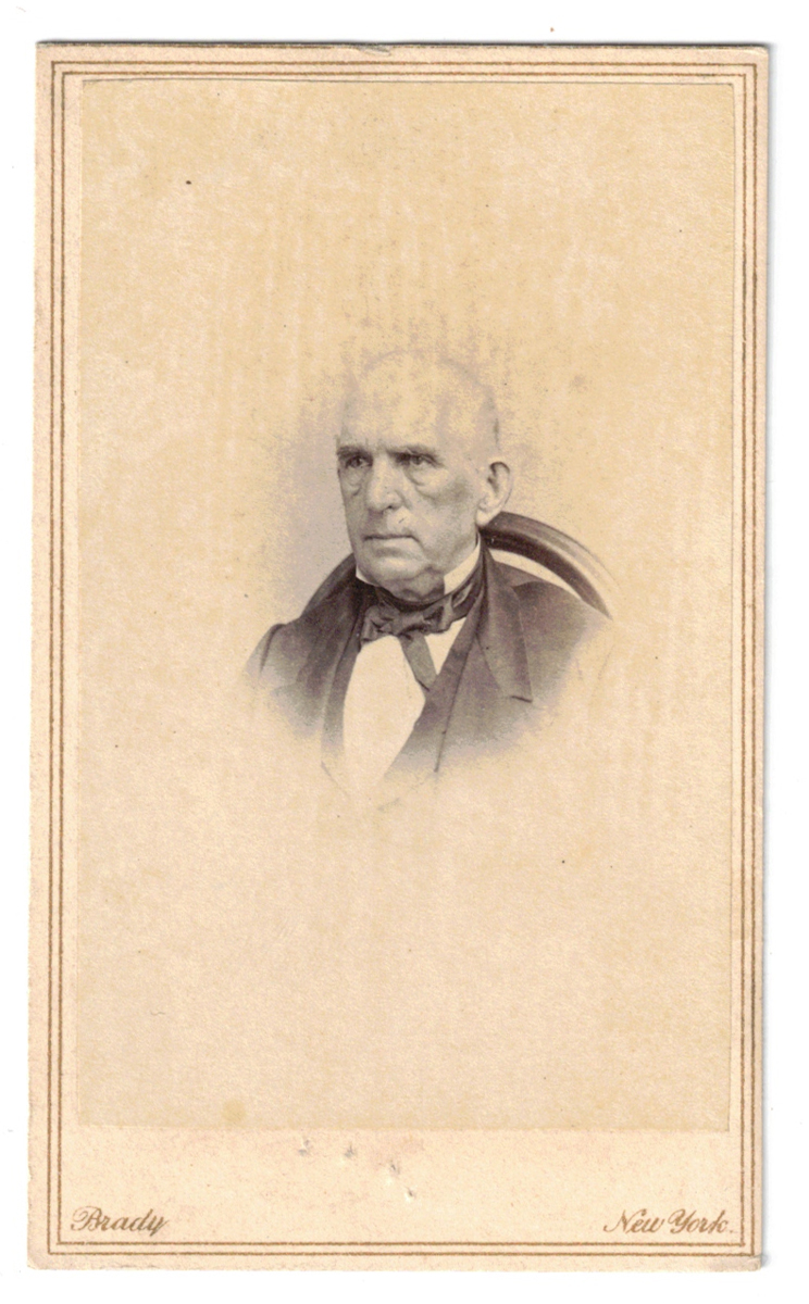 1860's American Politician and Industrialist Erastus Corning CDV Photograph