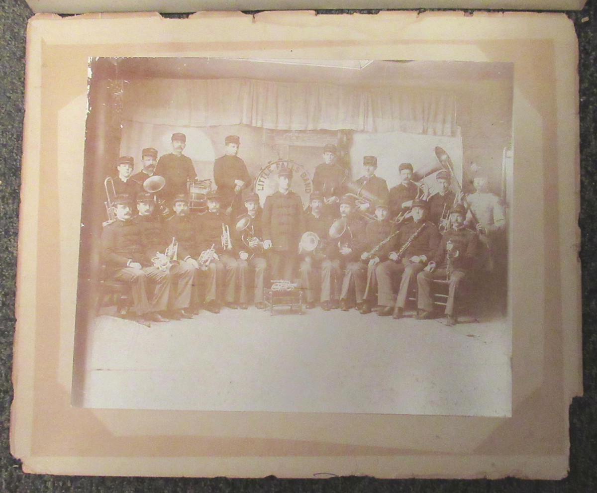 Oversize Little Falls, NY Citizens' Band Photograph - Image 3