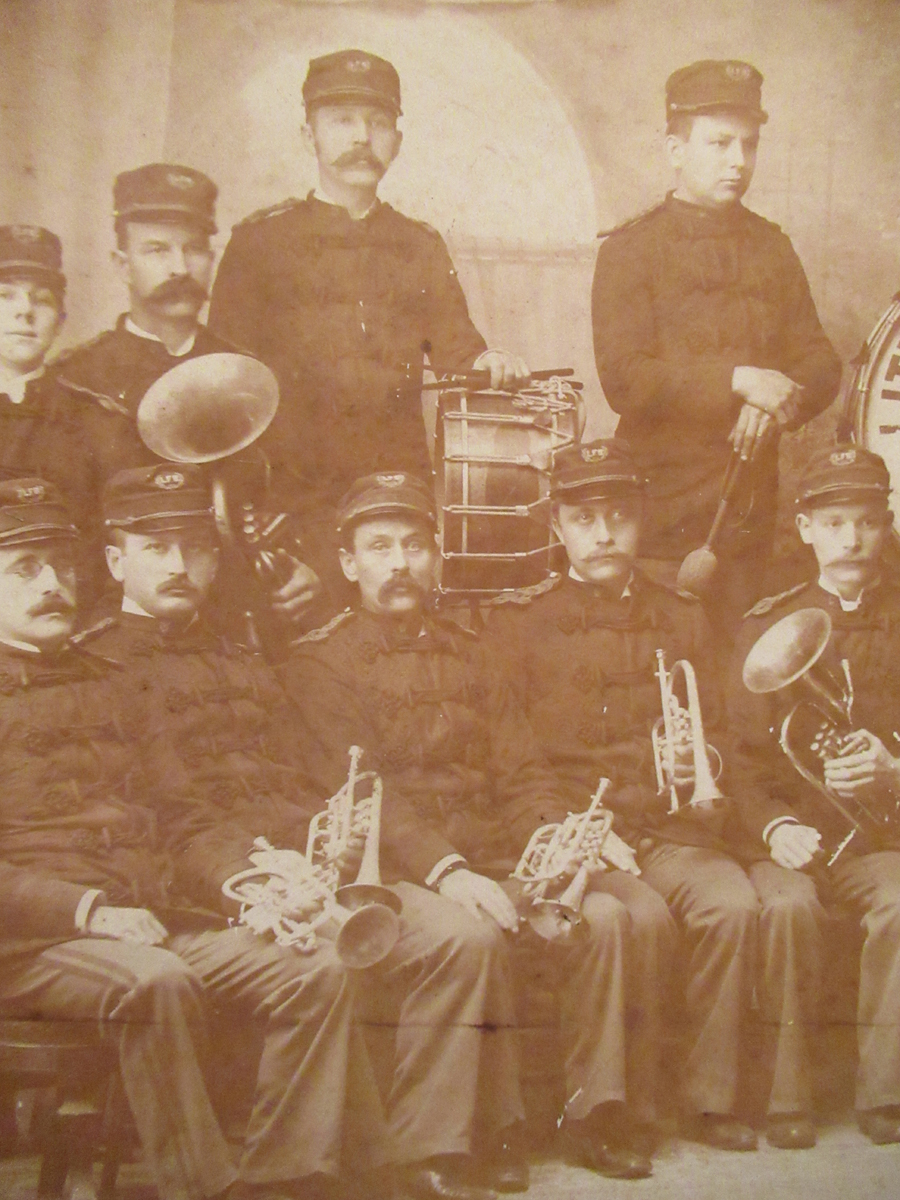 Oversize Little Falls, NY Citizens' Band Photograph - Image 4