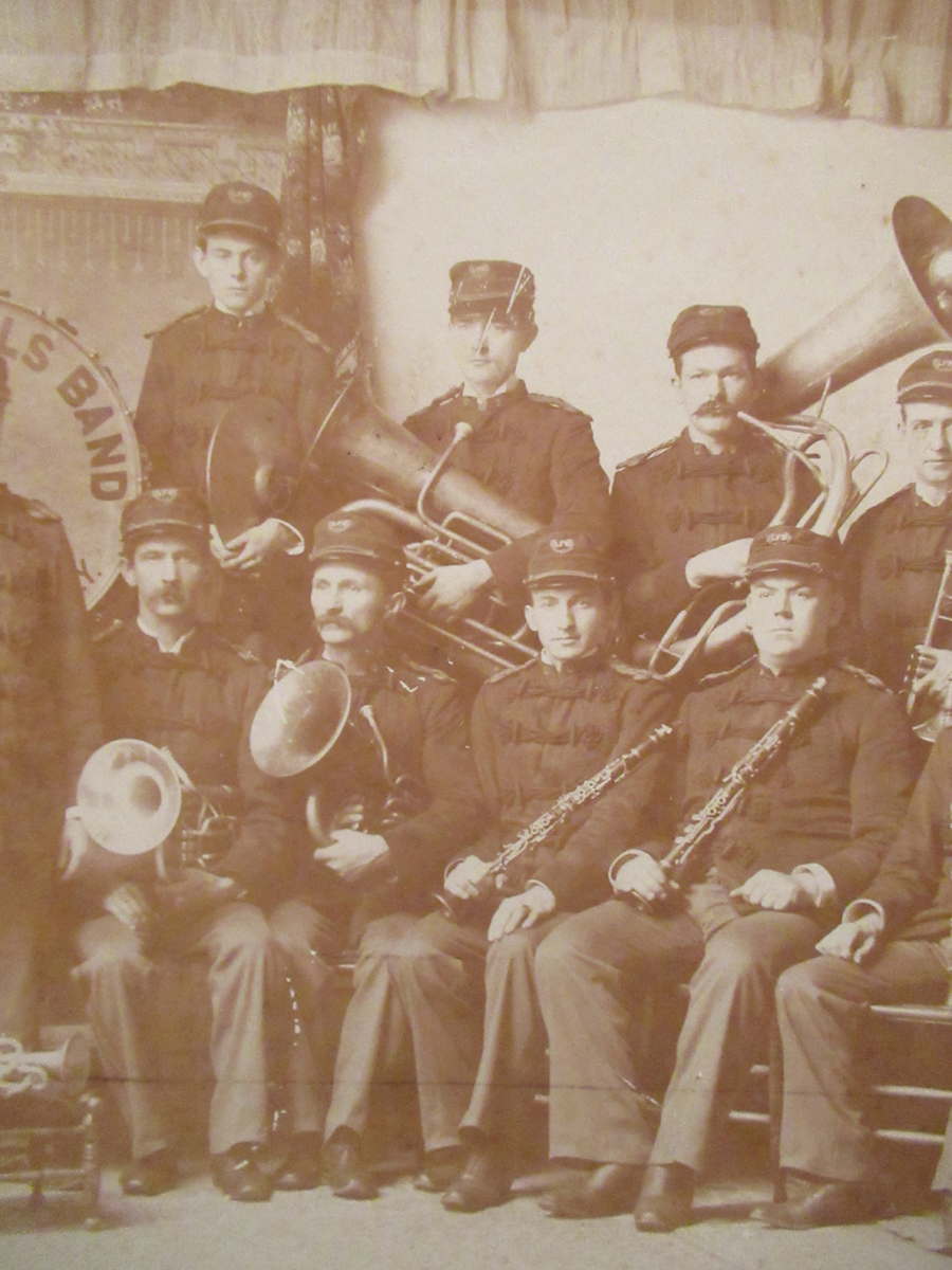 Oversize Little Falls, NY Citizens' Band Photograph - Image 5