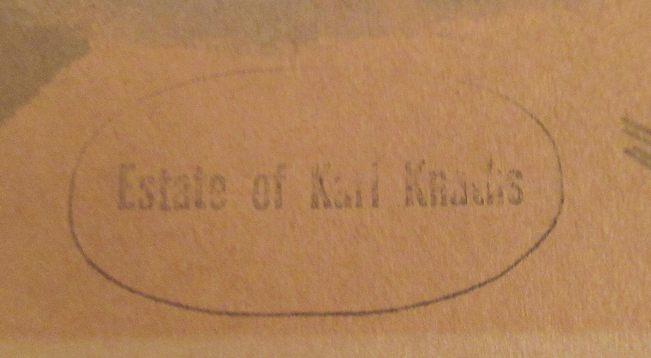 1922 American Artist Karl Knaths Watercolor Drawing - Image 4