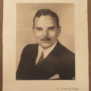 1949 Thomas Dewey Signed Photograph