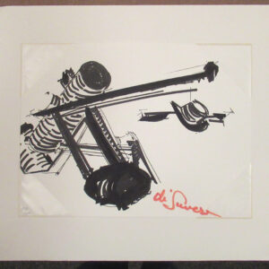 1973 Mark di Suvero Signed Screenprint Stockholm Portfolio